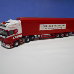 Corgi CC 12941 Scania S. Walker Transport uit Beoley, near Redditch in Engeland