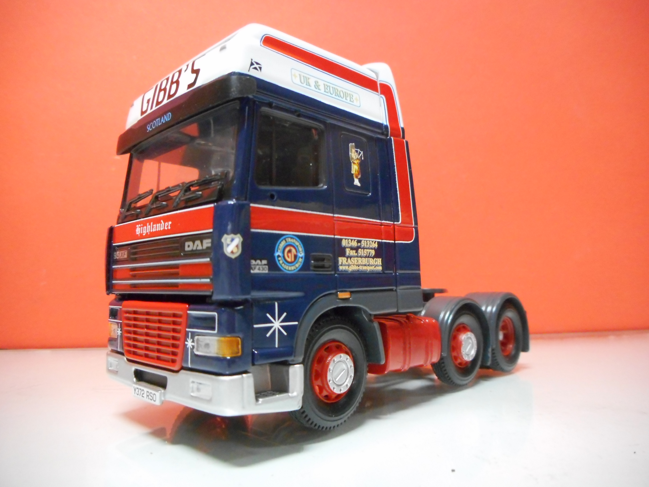 Corgi CC13210 DAF XF Gibbs - Afbeelding 2