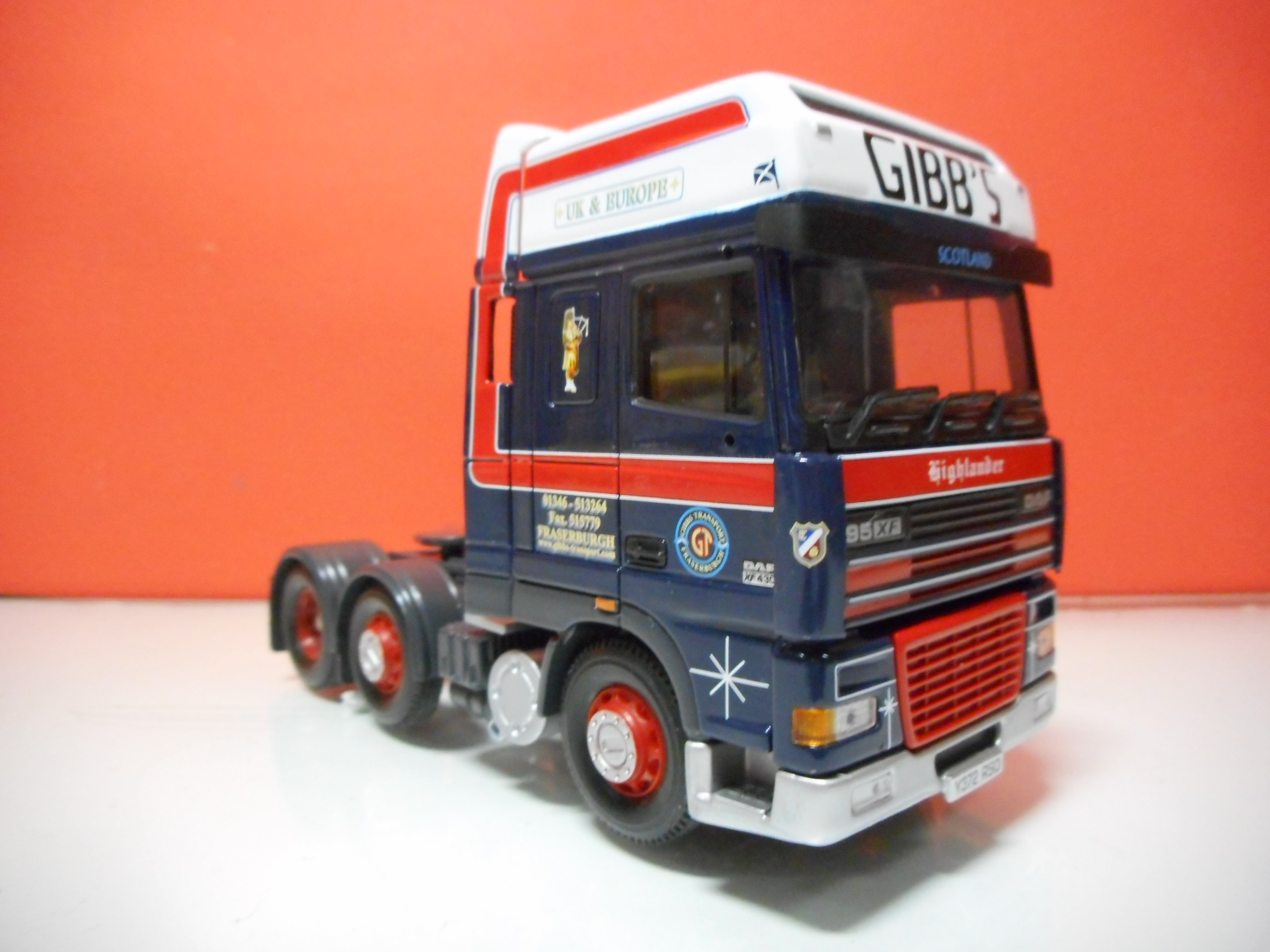 Corgi CC13210 DAF XF Gibbs - Afbeelding 3