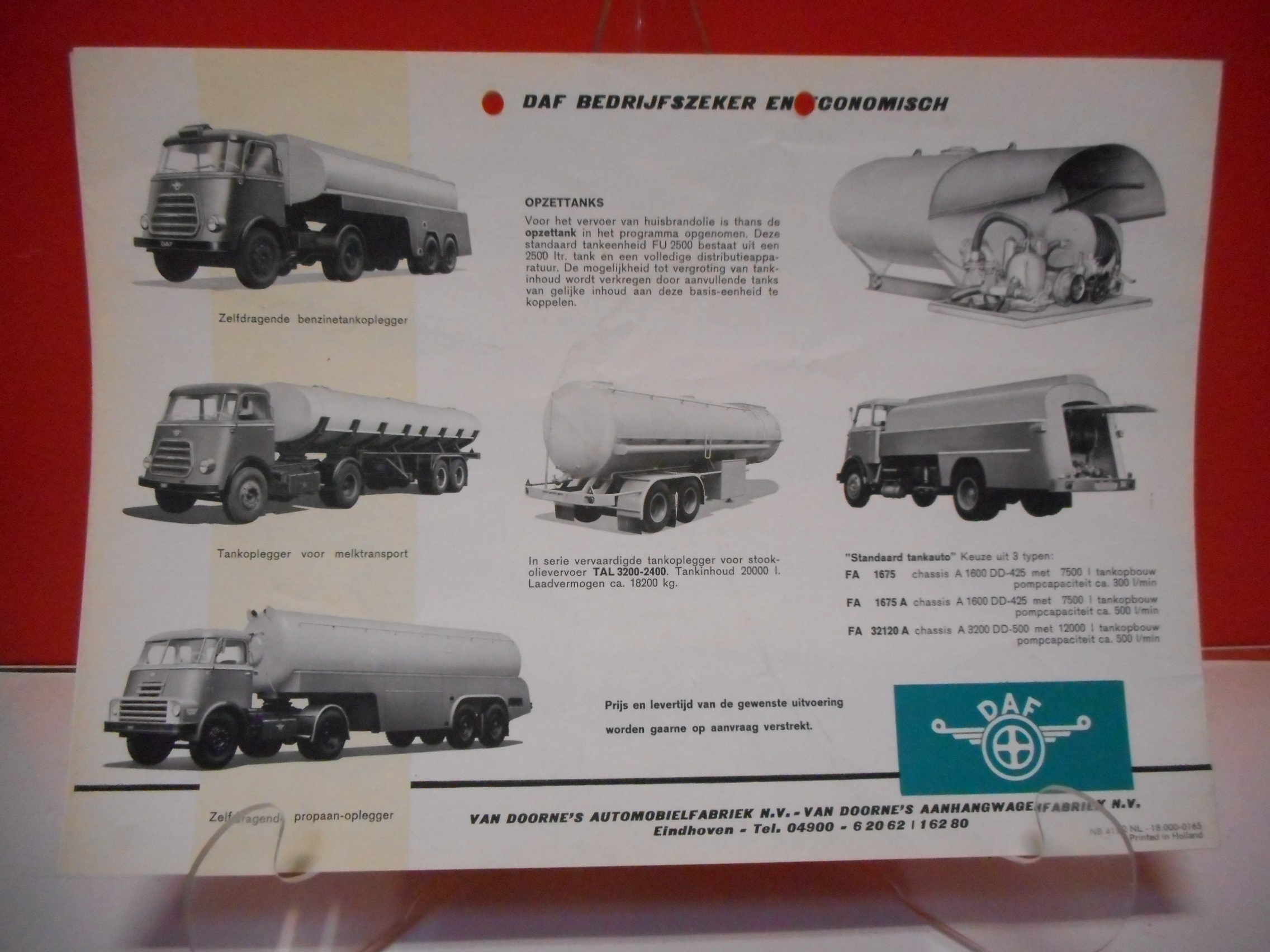 DAF Aanhangwagens - opleggers 1965 - Afbeelding 2