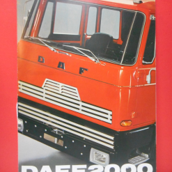 DAF F 2000 FOLDER ZWITSERLAND 1971