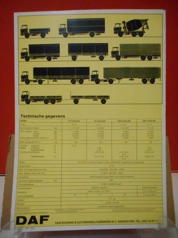 DAF F 2200 (September 1972) - Afbeelding 2