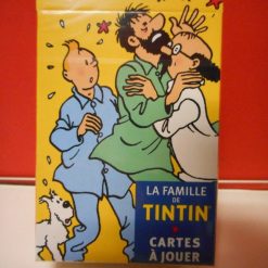 De familie van Kuifje / La famille de Tin Tin speelkaarten