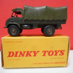 DINKY TOYS 821 MERCEDES UNIMOG OVERDEKTE LEGERWAGEN