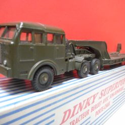 DINKY TOYS 890 BERLIET DIEPLADER / TANKTRANSPORTER