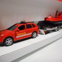 Siku 2549 Porsche met Hovercraft set