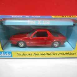 SOLIDO 33 FIAT X 1/9 ROOD 1974