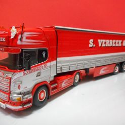 TEKNO 71529 SCANIA R SCHUIFZEIL OPLEGGER